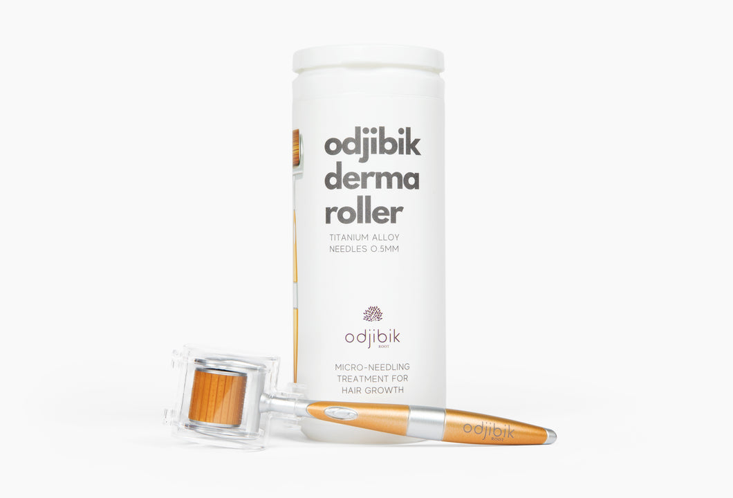 Titanium Scalp Derma Roller 0.5mm for Hair Regrowth